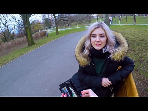 ❤️ Глотает горячую сперму незнакомца за деньги - минет в парке от Eva Elfie Качественный секс на нашем сайте ️❤